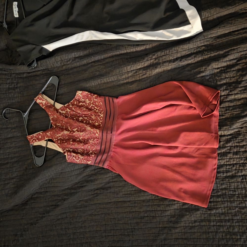 Speechless Red Mini Dress